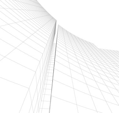 soyut mimari duvar kağıdı, dijital arkaplan