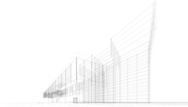 soyut mimari duvar kağıdı, dijital arkaplan