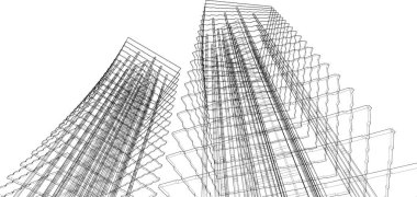 soyut mimari duvar kağıdı, dijital arkaplan