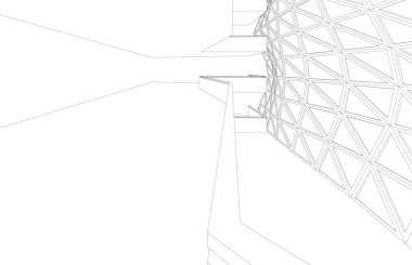 soyut mimari duvar kağıdı, dijital arkaplan