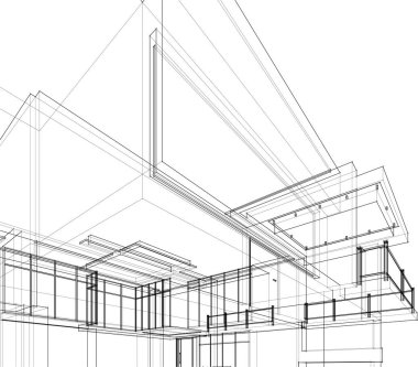 soyut mimari duvar kağıdı, dijital arkaplan