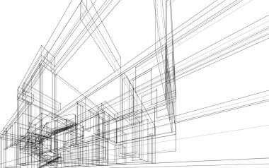 soyut mimari duvar kağıdı, dijital arkaplan