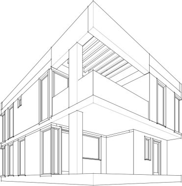 soyut mimari duvar kağıdı, dijital arkaplan