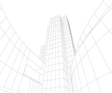 soyut mimari duvar kağıdı, dijital arkaplan