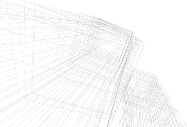 Абстрактные Архитектурные Обои Цифровой Фон — стоковый вектор