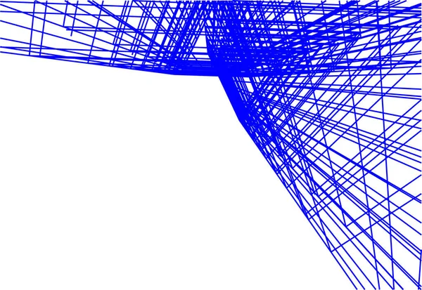 Abstrakcyjny Projekt Tapety Architektonicznej Cyfrowe Tło Koncepcyjne — Wektor stockowy