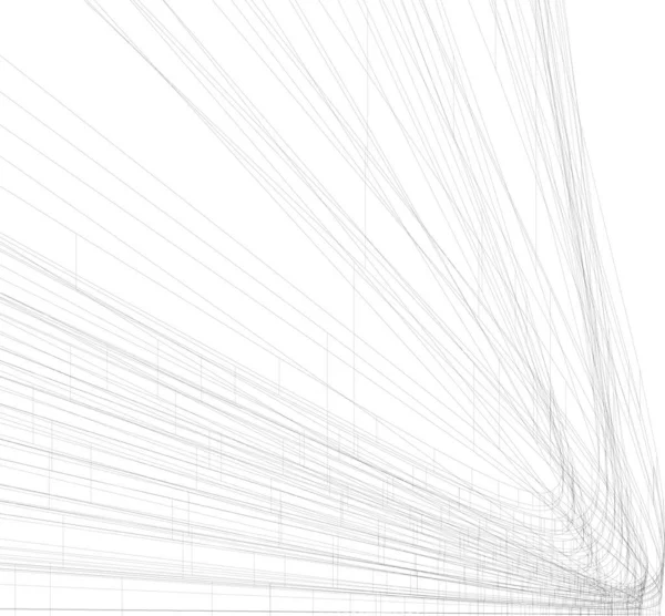 Abstrakcyjna Tapeta Architektoniczna Tło Cyfrowe — Wektor stockowy