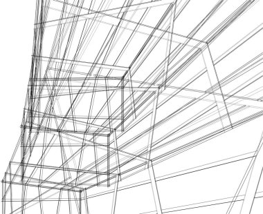 soyut mimari duvar kağıdı, dijital arkaplan