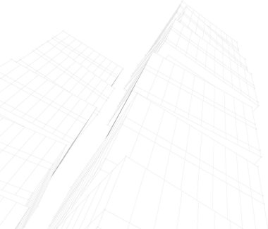 soyut mimari duvar kağıdı, dijital arkaplan