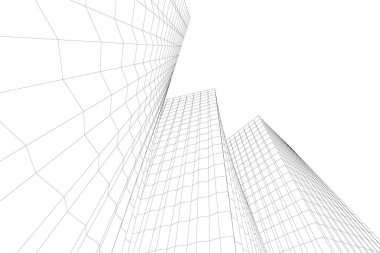 soyut mimari duvar kağıdı, dijital arkaplan