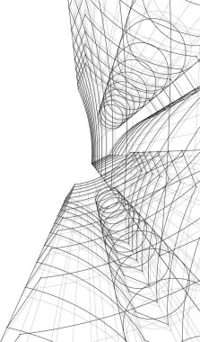 soyut mimari duvar kağıdı, dijital arkaplan