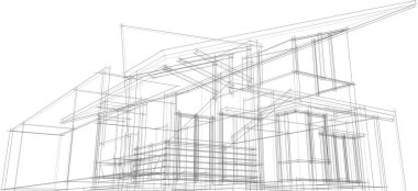 soyut mimari duvar kağıdı, dijital arkaplan