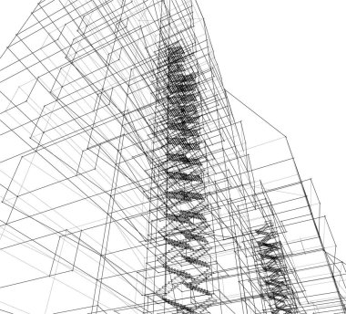 soyut mimari duvar kağıdı, dijital arkaplan