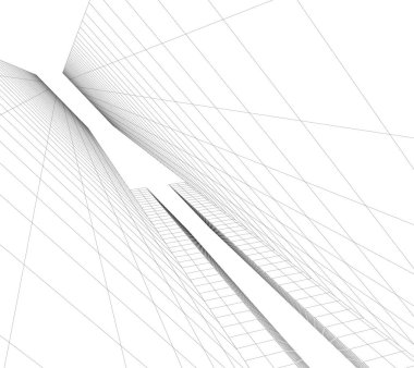 soyut mimari duvar kağıdı, dijital arkaplan