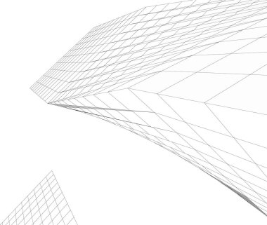 soyut mimari duvar kağıdı, dijital arkaplan