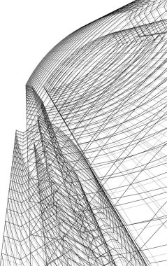 soyut mimari duvar kağıdı, dijital arkaplan