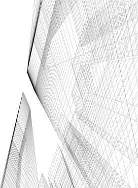 soyut mimari duvar kağıdı, dijital arkaplan