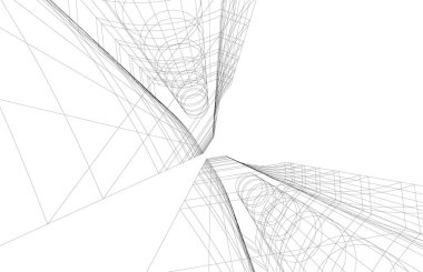 soyut mimari duvar kağıdı, dijital arkaplan