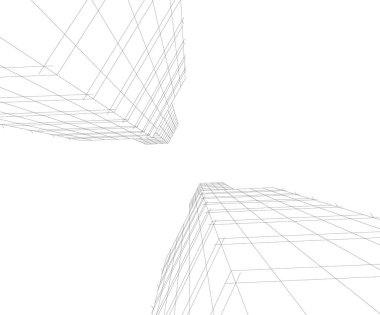 soyut mimari duvar kağıdı, dijital arkaplan