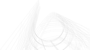 soyut mimari duvar kağıdı, dijital arkaplan