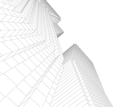 soyut mimari duvar kağıdı, dijital arkaplan