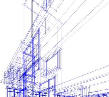 soyut mimari duvar kağıdı, dijital arkaplan