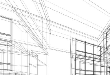 soyut mimari duvar kağıdı, dijital arkaplan