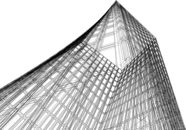 soyut mimari duvar kağıdı, dijital arkaplan