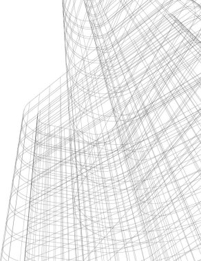 soyut mimari duvar kağıdı, dijital arkaplan