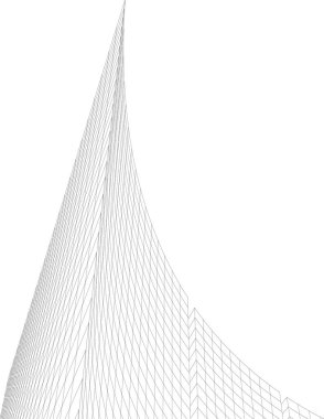 soyut mimari duvar kağıdı, dijital arkaplan