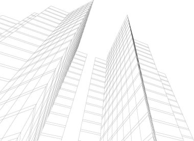 soyut mimari duvar kağıdı, dijital arkaplan