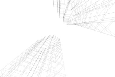 soyut mimari duvar kağıdı, dijital arkaplan