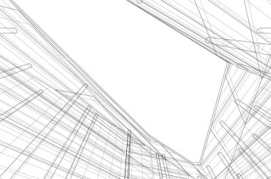 soyut mimari duvar kağıdı, dijital arkaplan