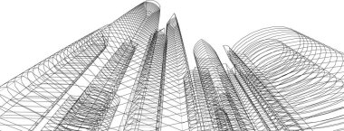 soyut mimari duvar kağıdı, dijital arkaplan