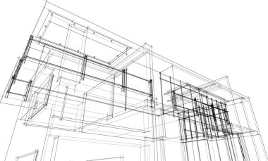 soyut mimari duvar kağıdı, dijital arkaplan