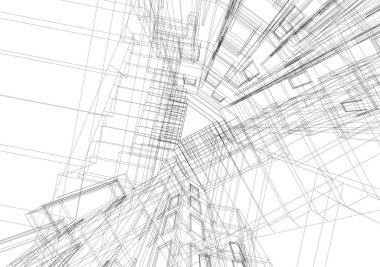 soyut mimari duvar kağıdı, dijital arkaplan