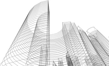 soyut mimari duvar kağıdı, dijital arkaplan