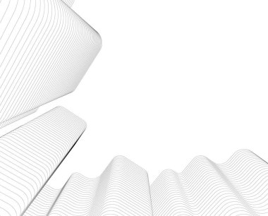 soyut mimari duvar kağıdı, dijital arkaplan