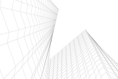 soyut mimari duvar kağıdı, dijital arkaplan