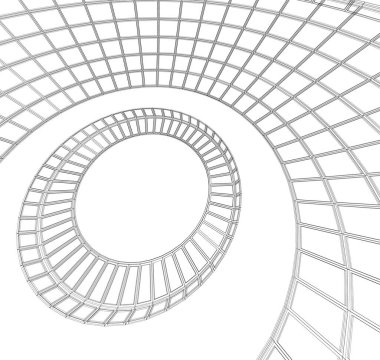 soyut mimari duvar kağıdı, dijital arkaplan