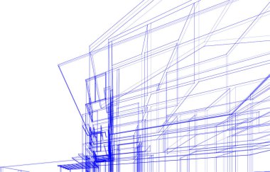 soyut mimari duvar kağıdı, dijital arkaplan