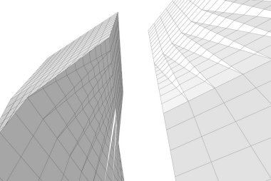 soyut mimari duvar kağıdı, dijital arkaplan