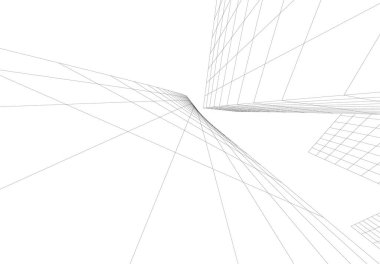 soyut mimari duvar kağıdı konsepti, dijital arkaplan