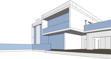 soyut mimari duvar kağıdı, dijital arkaplan