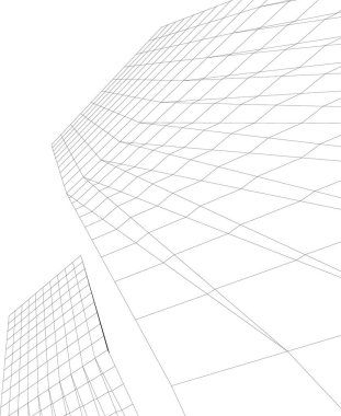 soyut mimari duvar kağıdı, dijital arkaplan