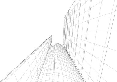 soyut mimari duvar kağıdı, dijital arkaplan