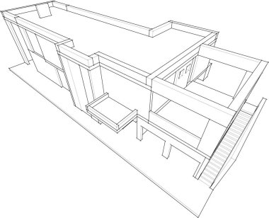soyut mimari duvar kağıdı, dijital arkaplan