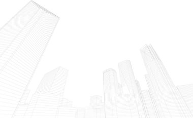 soyut mimari duvar kağıdı, dijital arkaplan