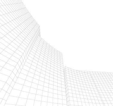 soyut mimari duvar kağıdı, dijital arkaplan