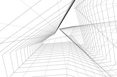 soyut mimari duvar kağıdı, dijital arkaplan